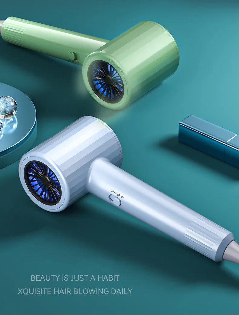 2300W Hair Salon Hair Dryer High Power Strong Wind Speed Dry Blue Light Ion Silent Home Hairdresser Special New Product