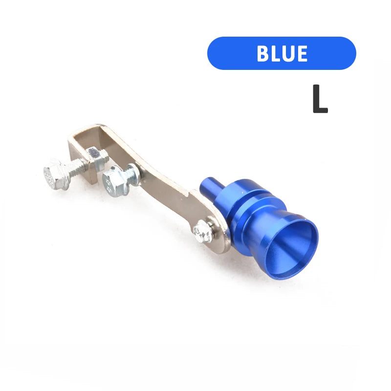 Universal Car Exhaust Pipe Oversized Turbo Whistle Car Refitting Turbo Whistle Exhaust Pipe Sound Tail Muffler