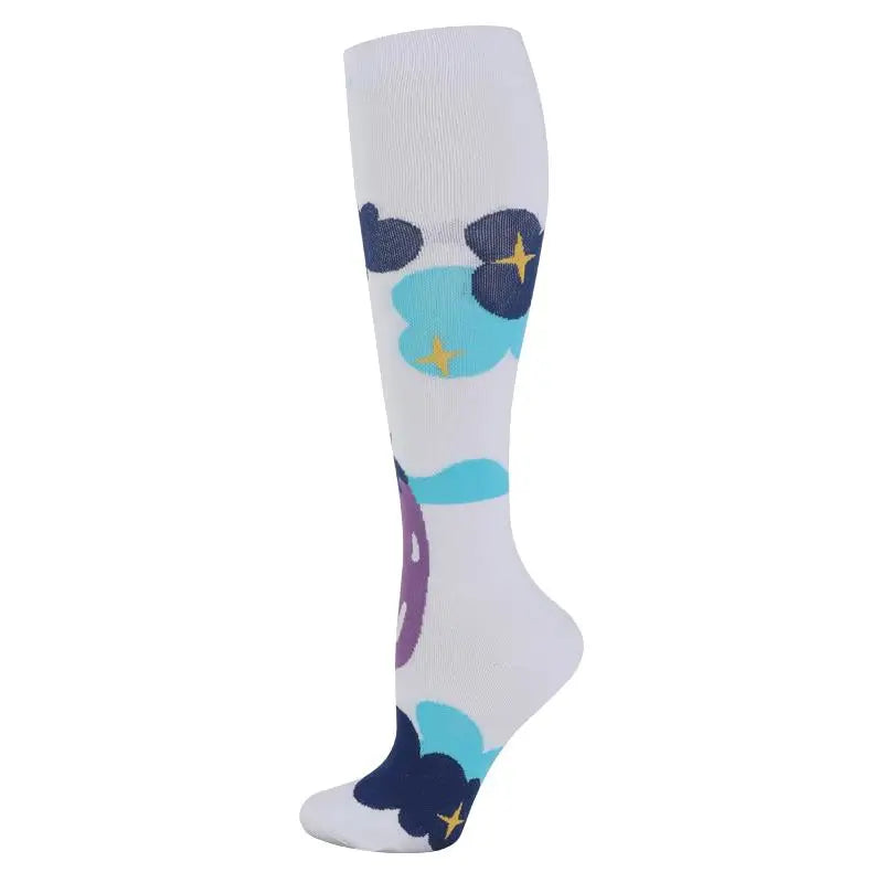 58 Style Compression Socks Medical Edema Diabetes Varicose Vein Stockings Graduated Pressure Legging Nursing Knee High Stockings