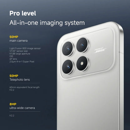 Poco F8 Pro 5g Smartphone Snapdragon ®   8 Elite 6.59'' Inch 120Hz Hyperrgb Amoled Display 6210Mah 100W Charging 50Mp Nfc