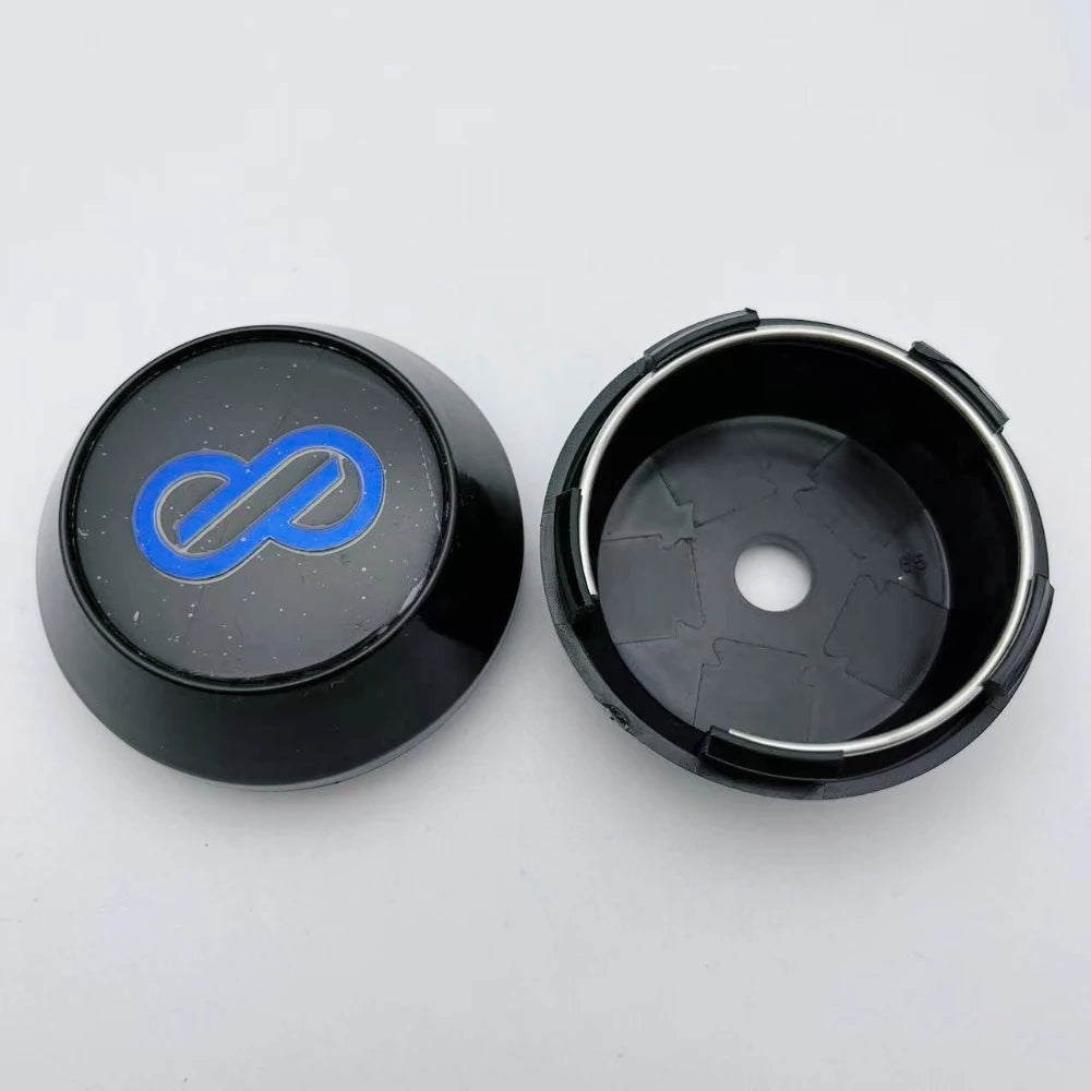4pcs 60mm 64mm 65mm 68mm 69mm  Car Wheel Center Caps With Enkei Logo Emblem Car Accessories for Wheel Hubcaps Hub Cover High Cap
