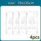 Hanging Vacuum Storage Bags Space Saver Bags Vacuum Seal Storage Bag for Suits Dress Coats Jackets Closet Organizer and Storage