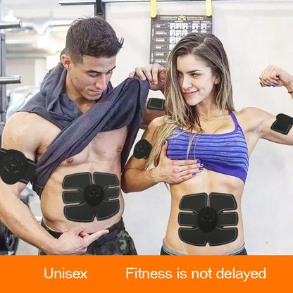 EMS Muscle Stimulator Abdominal Muscle Massager Hip Training Fitness Fat Burning Buttocks Arm Abdomen Trainer Apparatus Slimming