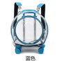 pet trolley case portable dog going out transparent trolley bag large capacity two cats