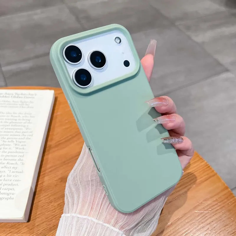 Luxury Matte Candy Color Silicone TPU Soft Phone Case for IPhone 17 Air 16 15 14 13 Pro Max 16E Back Cover Colorful Shell Caque