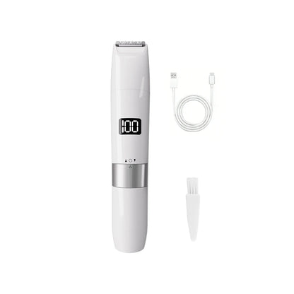 Trimmer for Women 2 in 1 Double Head Epilator Portable Electric Razors Bikini Shaver for Body Leg Underarm Hair Remover Trimmer