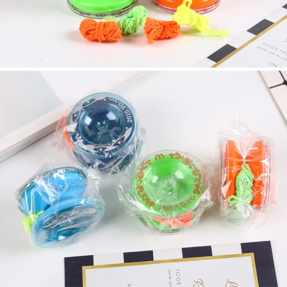 Hot Shaped 1A Yoyo Toy Beginner Brainstorming Developmental Nostalgia Plastic Floor Stall Children