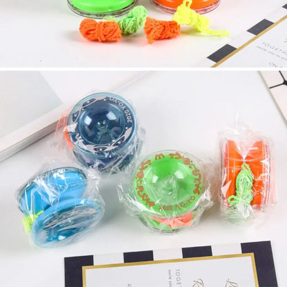 Hot Shaped 1A Yoyo Toy Beginner Brainstorming Developmental Nostalgia Plastic Floor Stall Children