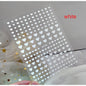 3d Nail Art Stickers Red Black White Love Hearts Stars Clouds French Full Tips Adhesive Nail Decals Slider For Manicure