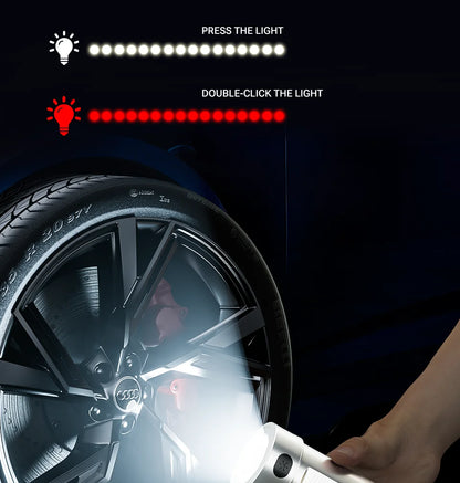 SZUK Car Vacuum Cleaner Portable Blower Handheld Cleaning Machine with LED Light Powerful Wireless Mini Vacuum Cleaner for Car