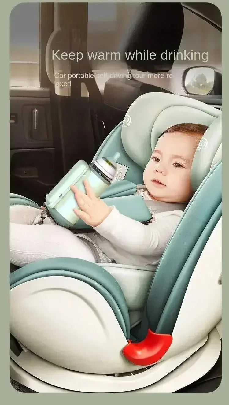 Rechargeable Baby Bottle Warmer 6Levels Temperature Adjustment with Temperature Display Warmer Sleeve Feeding Accessories