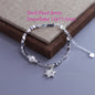 VENTFILLE 925 Sterling Silver Butterfly Bracelet for Girl Bead String Design Insect Fashion Versatile Jewelry Gift Dropshipping