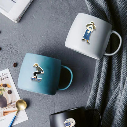 50PCS Abstract and Interesting Hand-painted Stickers for Mobile Phones,Skateboards,Cups,Storage Boxes, Handbooks DIY Decoration.