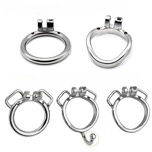 Stainless Steel Chastity Cage Device Penis Rings Bondage Belt Cock CB Lock BDSM Sex Toys for Man Gay Adult Products Accessories