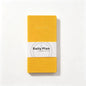 Undated Weekly Fabric A6 Journal - Portable Pocket-Sized Planner for Notes, Goals & Daily Flow Linen Weeks Planning System