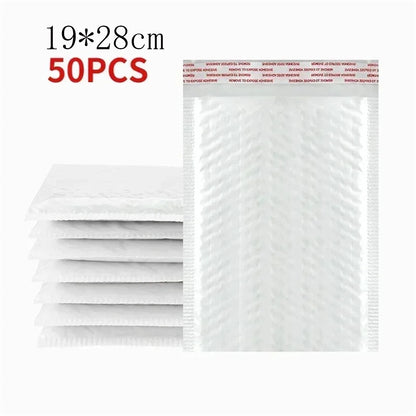 Wholesale White Bubble Envelopes Bag Waterproof Foam Bubble Mailers Shipping Envelope Bags Plastic Self Sealed Packing Pouches