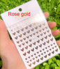 3d Nail Art Stickers Red Black White Love Hearts Stars Clouds French Full Tips Adhesive Nail Decals Slider For Manicure