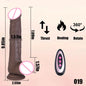 Realistic Dildo Telescopic Vibrator Female APP Remotely Controlled Heating Big Penis Massager Masturbator Sex Toys for Women