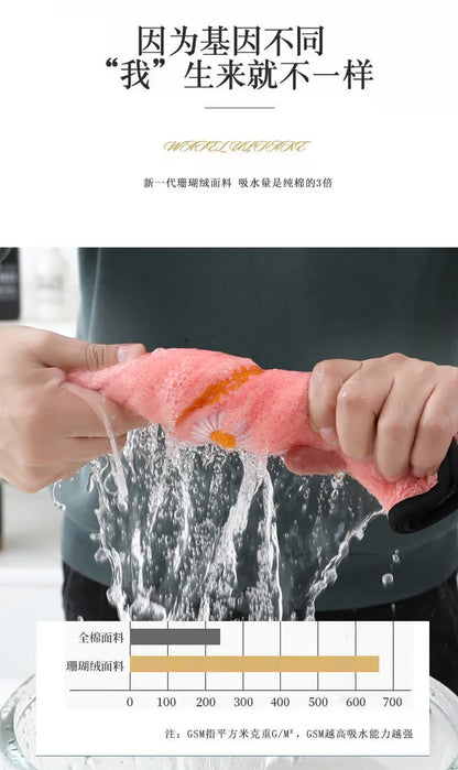 1pc Baby Bibs for Children Washing Face Towel Soft Salive Towel Boys Girls Learning Brushing Teeth Towel for 3 To 8 Years Kids