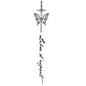 One Butterfly Spine Waterproof Temporary Tattoo, Lasting 1-2 Weeks, Semi-Permanent Tattoo Color, Realistic Fake Tattoo