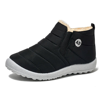 Fashion Girls Shoes Winter Girls' boots Children Ankle Boots Comfortable Slip On Waterproof Upper Lightweight Kids Shoes