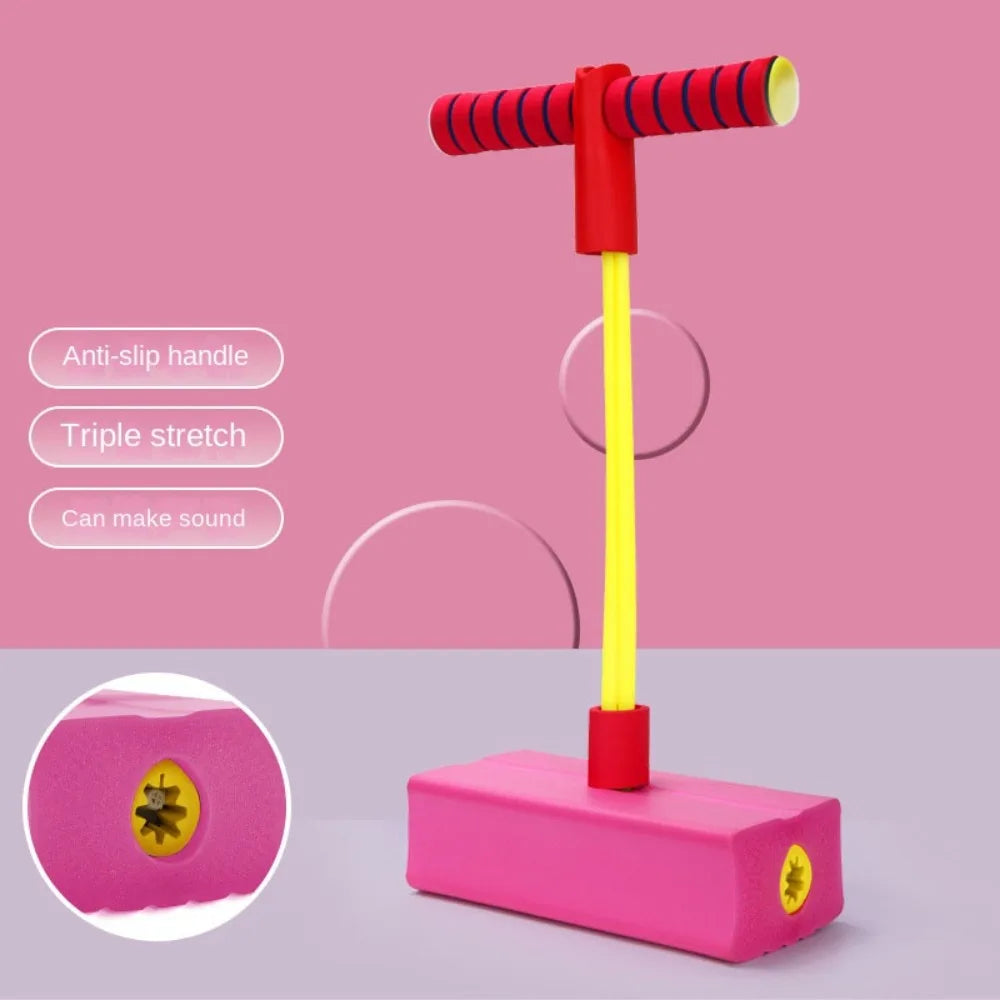 Kids Frog Jumping Balance Toy Outdoor Sports Exercise Equipment - Fitness Bouncing Sound Educational Growth Tool for Children