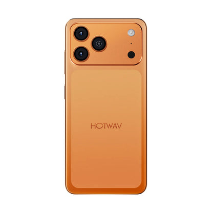 HOTWAV A17 Pro Max Smartphone 6.75'' 120Hz 4GB 256GB Mobile Phone Android 15 5160mAh Thin Cellphone with 3.5mm Headphone Jack
