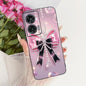 Case For Motorola Edge 50 Fusion Cover XT2429-1 Popular Flower Soft Black Silicone Phone Cases For Motorola G96 5G MotoG96 Funda