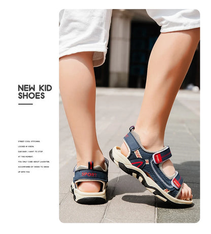Breathable Children's Sandals Beach Shoes Boys Outdoor Sports For Kid's Girls Students Casual Sandals Anti-slip Flat Walking