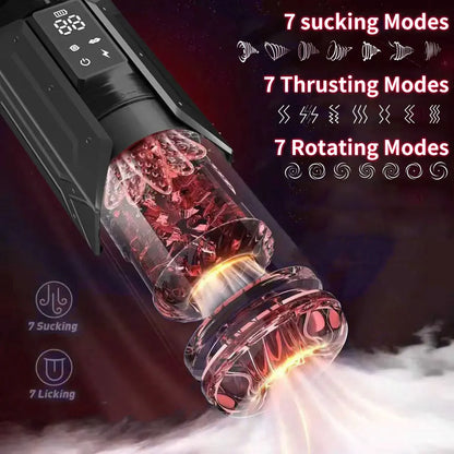 Realistic Vagina Masturbator Man Sex Machine Sextoy Male Sexual Toys Vibrator Automatic Masturbation Cup Pussy Sexy Toy Sex shop