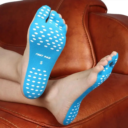 Non-slip Beach Adhesive Anti Slip Invisible Foot Pads Insulation Protection Mats Barefoot Stick Insoles Footpads Sticker Shoes