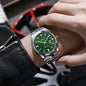 CHRONOS Top Brand Luxury Man Wristwatch Waterproof Luminous Date Men Watches Stainless Steel Quartz Men's Watch Male reloj