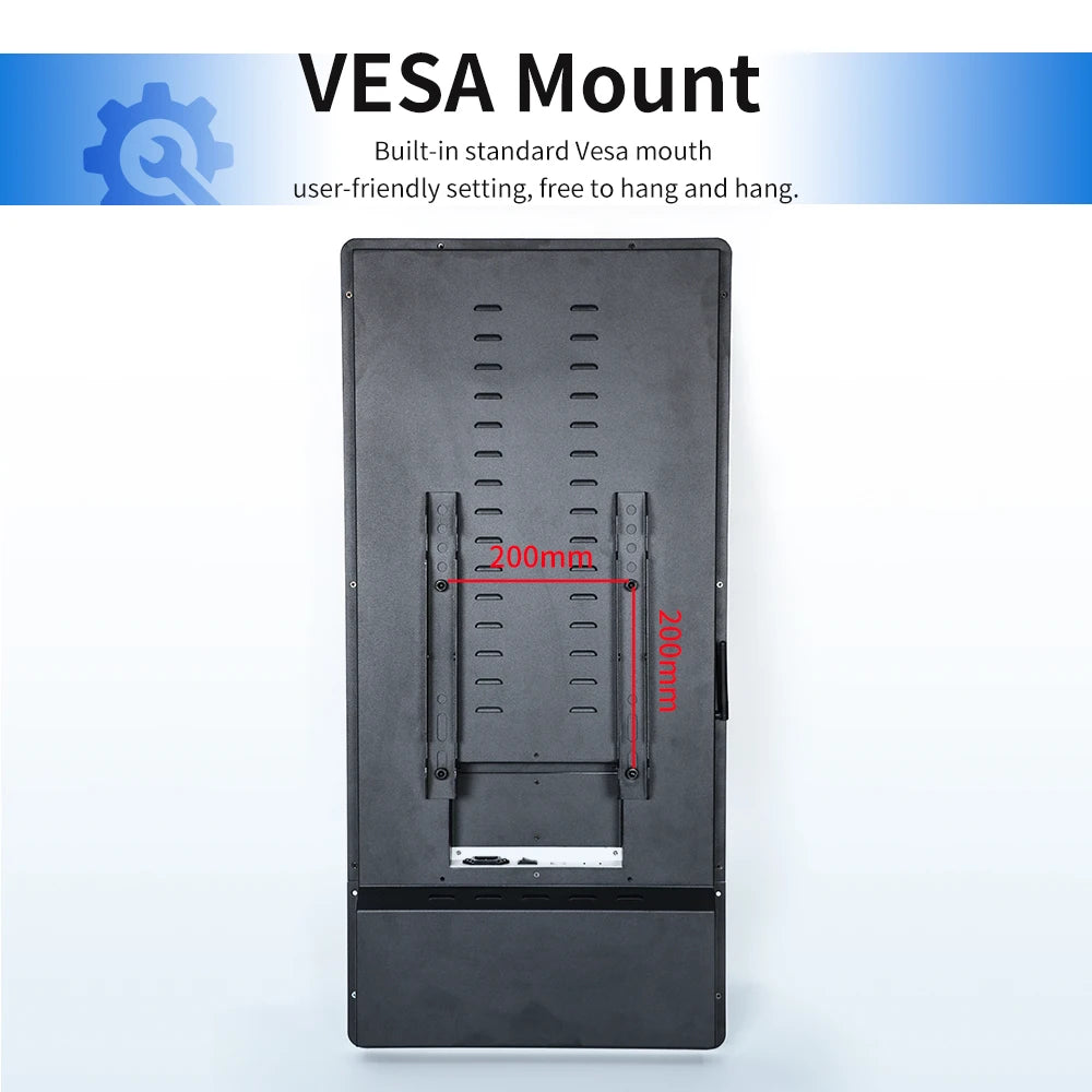 TouchWo 15.6 21.5 23.8 Inch Wall Mount Touch Screen AIO Computer Touchscreen Self Service Checkout Ordering Ticket Payment Kiosk