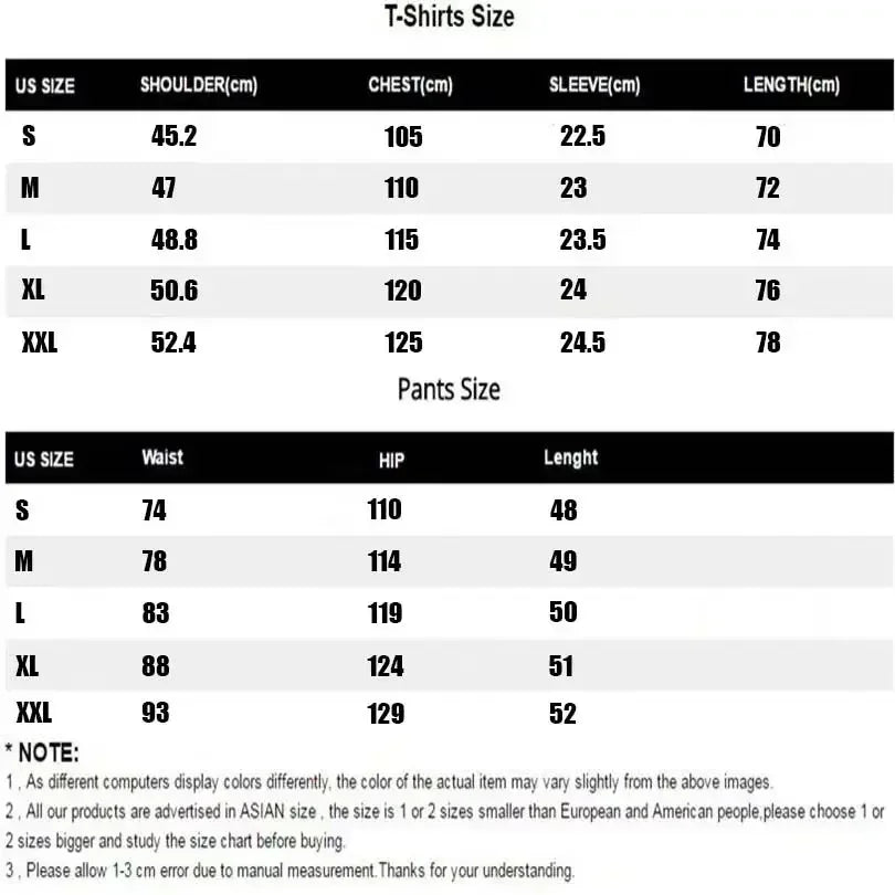 Men's Summer Casual and Fashionable Round Neck Short Sleeved T-shirt+shorts Breathable Sports Set Two-piece Set