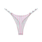 Seamless Sexy Thong Women Underwear Briefs Panties Zebra Flower Low Rise Luxury Metal Buckle G String Bikini Girls Female Panty
