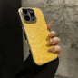 Luxury Plating Leopard Texture Leather Case For iPhone 17 16 15 14 Plus 13 12 11 Pro Max Lens Protection Shockproof  Cover Capa