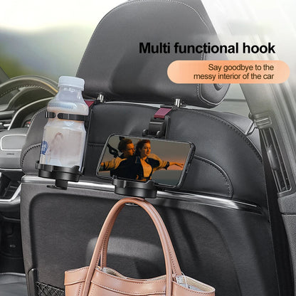 Car Cup Holder for Air Vent Universal Adjustable Drink Rack Stand for Water Bottles & Ashtray Anti-Shake Stable Auto Organizer