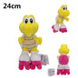 Cartoon Plush Toy Bullet Bill Shy Guy Waluigi Wario Donkey Kong King Boo Spiny Dry Bones Anime Stuffed Doll Peluche Toys Gift