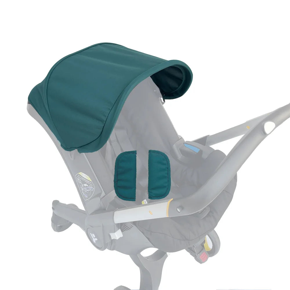 COLU KID® Stroller Accessories Seat Cushion Changing Kit Clothes Canopy Cover Compatible With Doona Car Seat Stroller & FooFoo