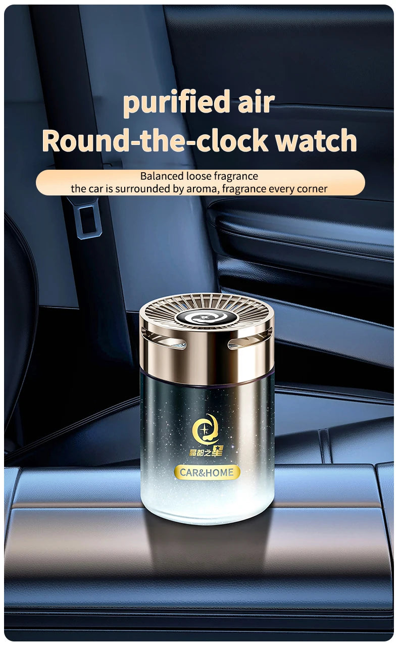 Hot Selling New Car Air Freshener Car Solid Fragrance Diffuser Long lasting Car Inside light fragrance Gifts