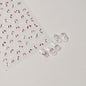 Line Flower Powder Blusher Love Heart High Quality Jelly Series Adhesive Nail Sticker Nail Art Decoration Decals Design T-2830