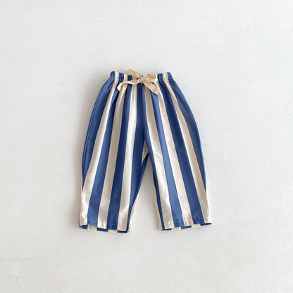 Baby Boys And Girls Summer New Style Casual Trousers Children's Clothes Loose Kids Harem Pants Popular Design Child Long Pants