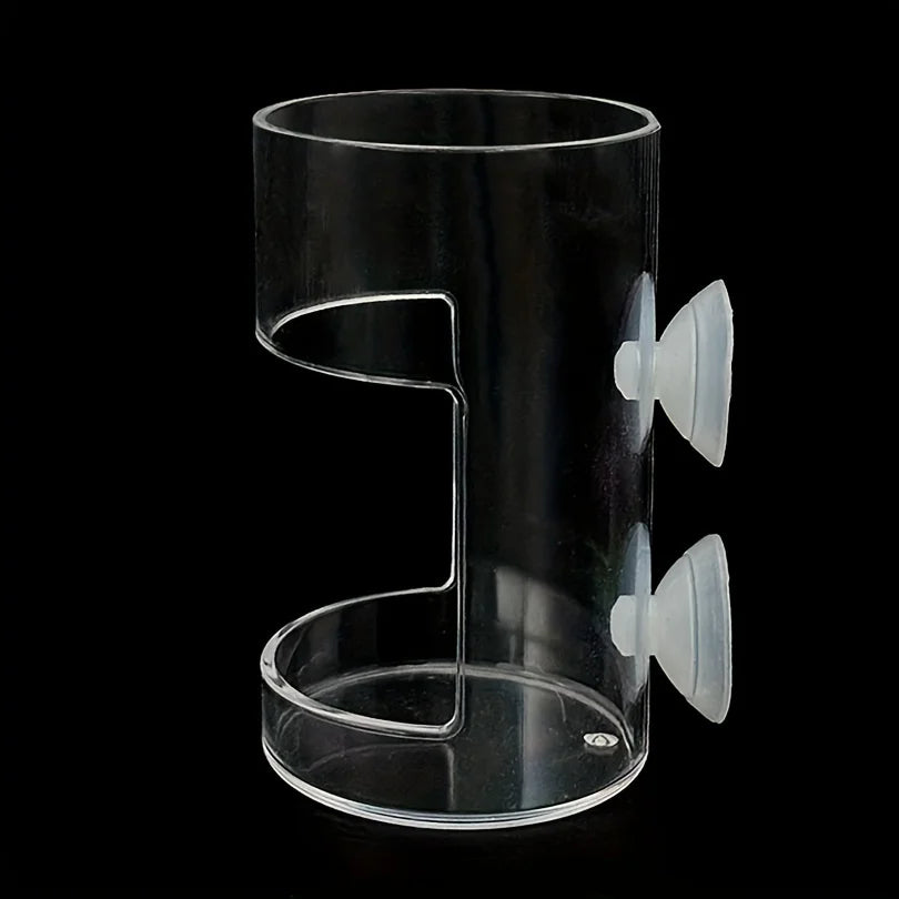 Non-Slip Aquarium Feeder Ring - Essential Fish Feeding Supplies, Floating Food Feeder Square/Round for Fish Tank