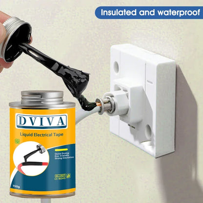 50/150g Waterproof Liquid Electrical Tape Home Use Insulation Paste Sealant Suitable Fix Line Glue for Wires Cables Adhesives