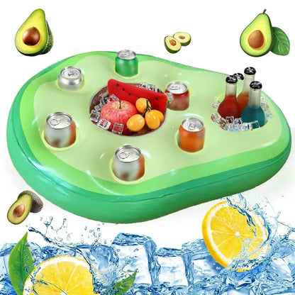 Inflatable Floating Drink Holder for Pool Float Party Accessorie Cup Floties Adult  Swimming Pool Floating Decoration Beach