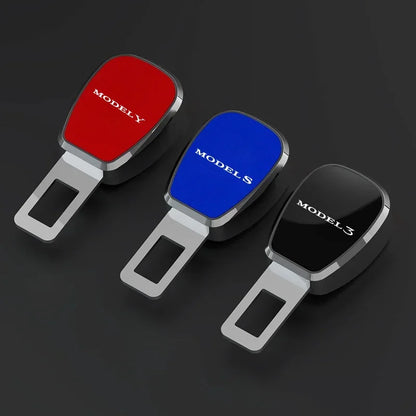 Car Seat Belt Buckle Plug Auto Safety Strap Extension Accessories interior For Tesla model Y 3 S X modelY  model3  modelS
