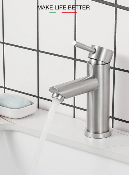 ULA G1/2 Basin Faucet Waterfall Bathroom Sink Faucet Hot Cold Water Mixer Tap Deck Mounted Bathroom Tap Crane Washbasin Tap