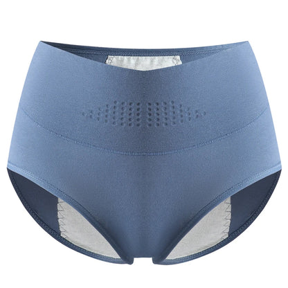 High Waist Menstrual Women's Panties Widen Period Pants Leak Proof Physiological Underwear Cotton Plus Size L-4XL Female Briefs
