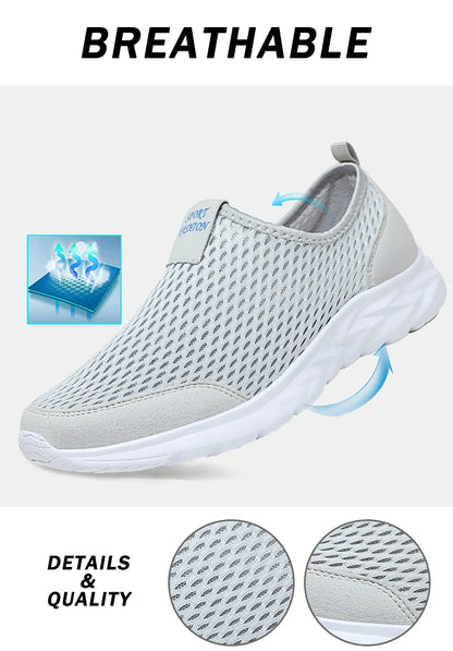 Men's and Women's Casual Breathable Walking Couple Shoes, Outdoor Soft, Lightweight, Fashionable Sports Shoes 2024 New Model