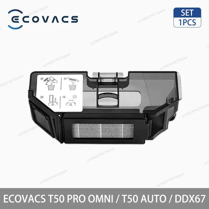 ECOVACS T50 PRO OMNI / T50  AUTO / DDX67 Robot Vacuum Cleaner Accessories Main Side Brush Hepa Filter Mop Cloth Dust Bag Parts